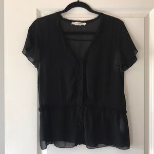 Frame Babydoll Top
